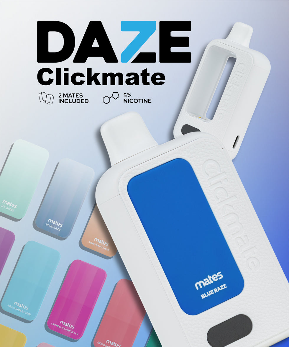 7 daze clickmate rechargeable device mobile banner