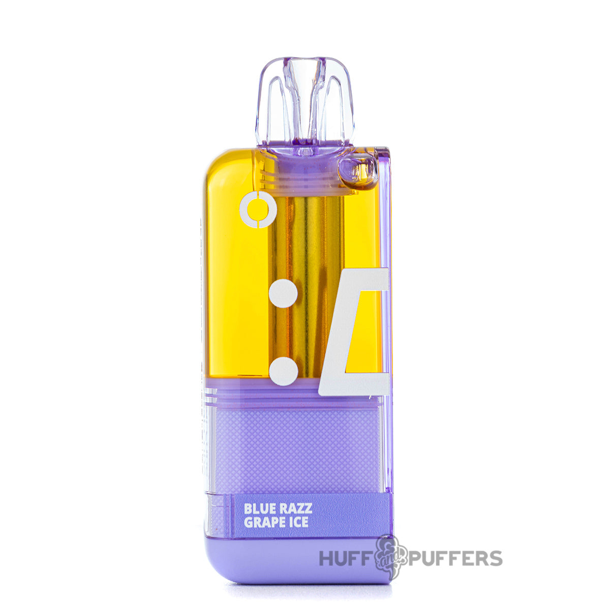 Blue Razz Grape Ice Off Stamp Crystal Cube Pod