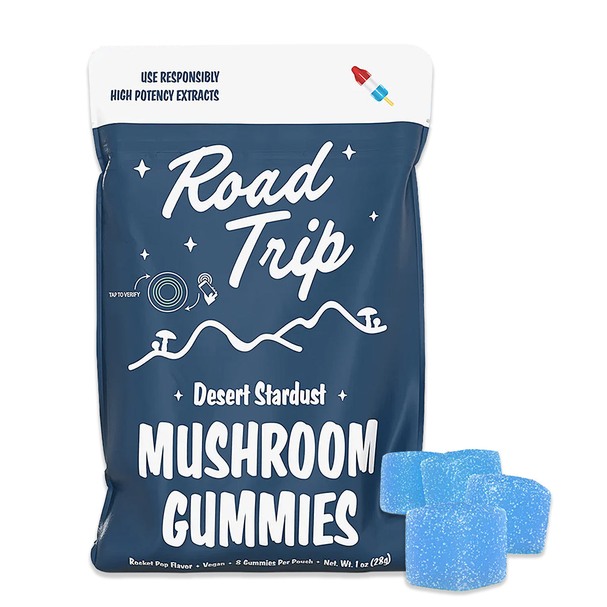 Rocket Pop Desert Stardust Mushroom Gummies