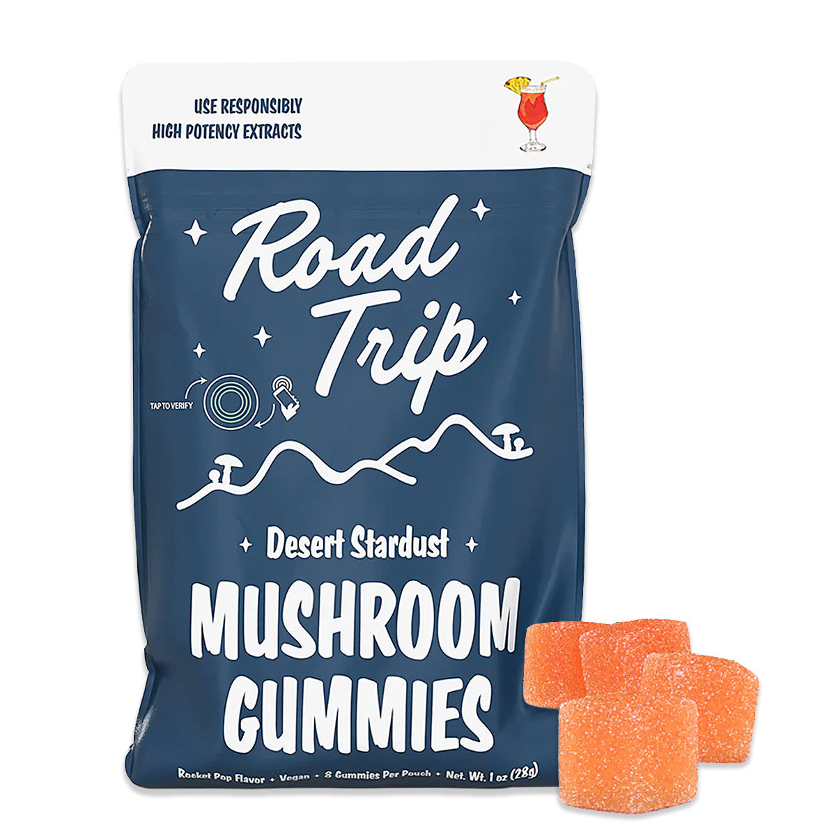 Sunset Punch Desert Stardust Mushroom Gummies