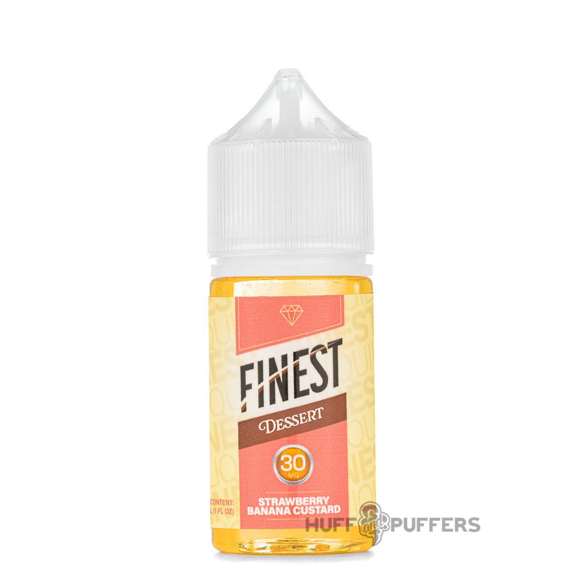 Finest Salt Strawberry Banana Custard E-Juice 30ml