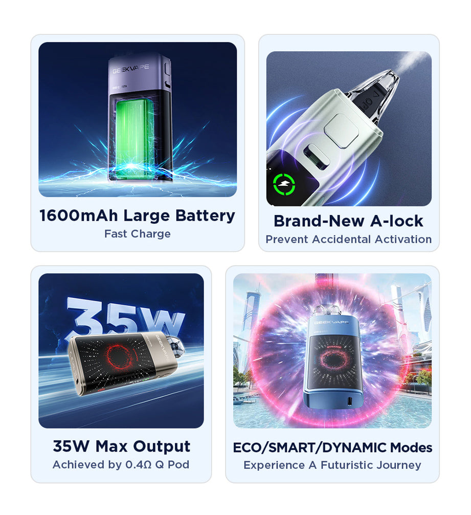 Geekvape Digi Q Vista specifications