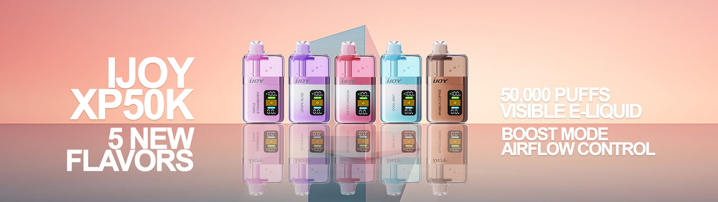 Ijoy XP50000 Disposable Vape Desktop Banner