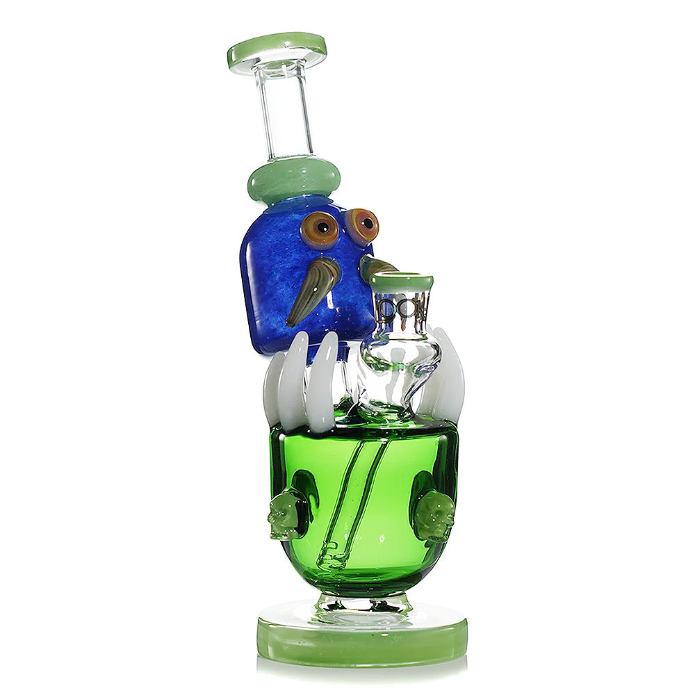 dark blue lookah cute critter octopus dab rig