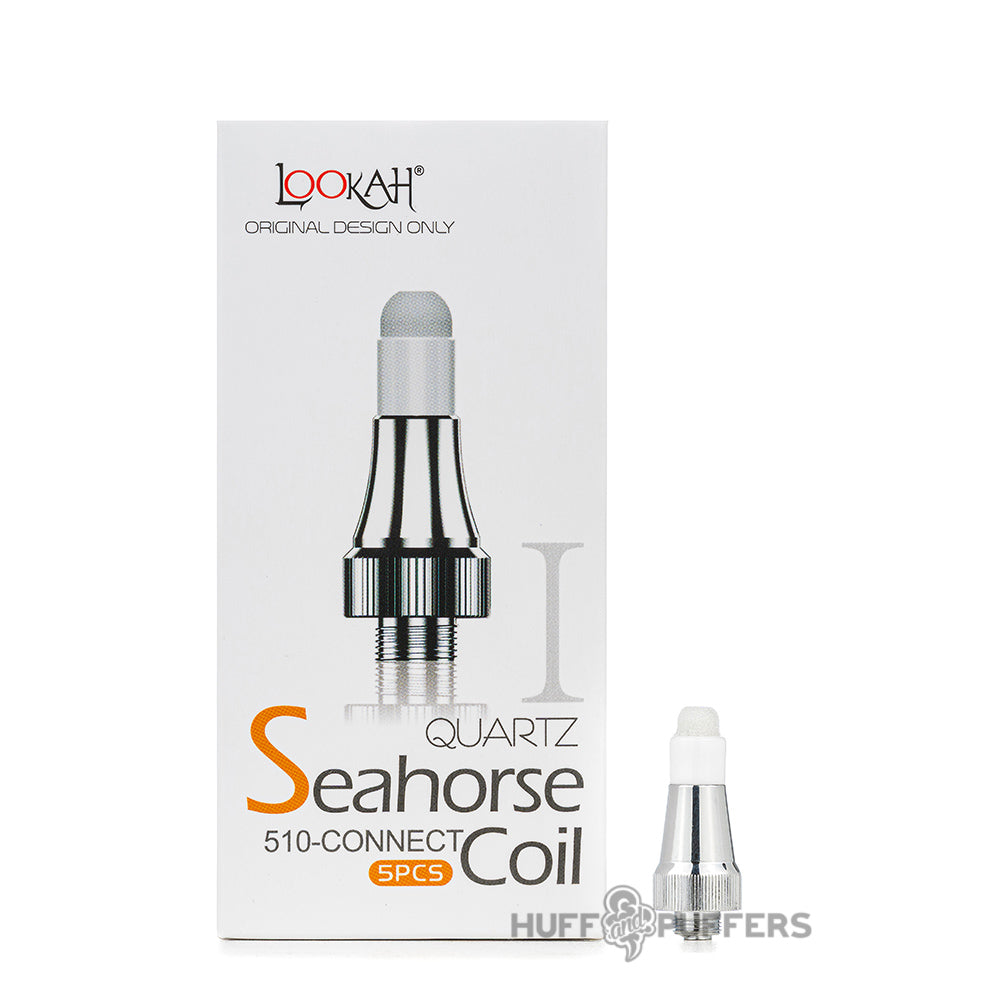 Lookah Seahorse 510 Coils I quartz