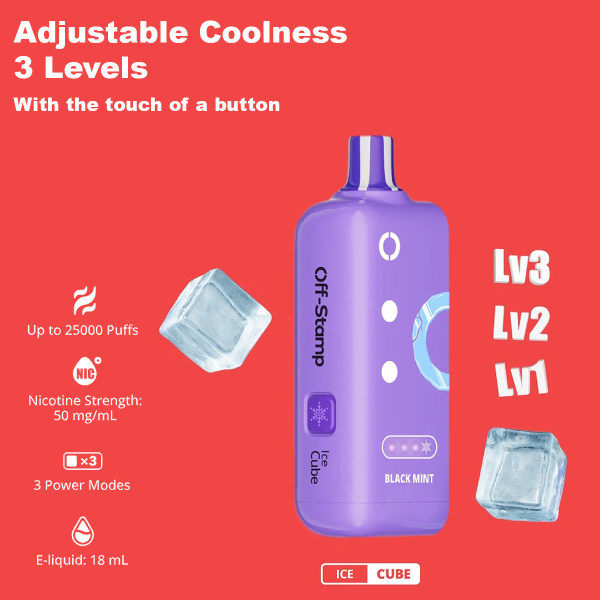 Photo of Off Stamp Ice Cube Pod features