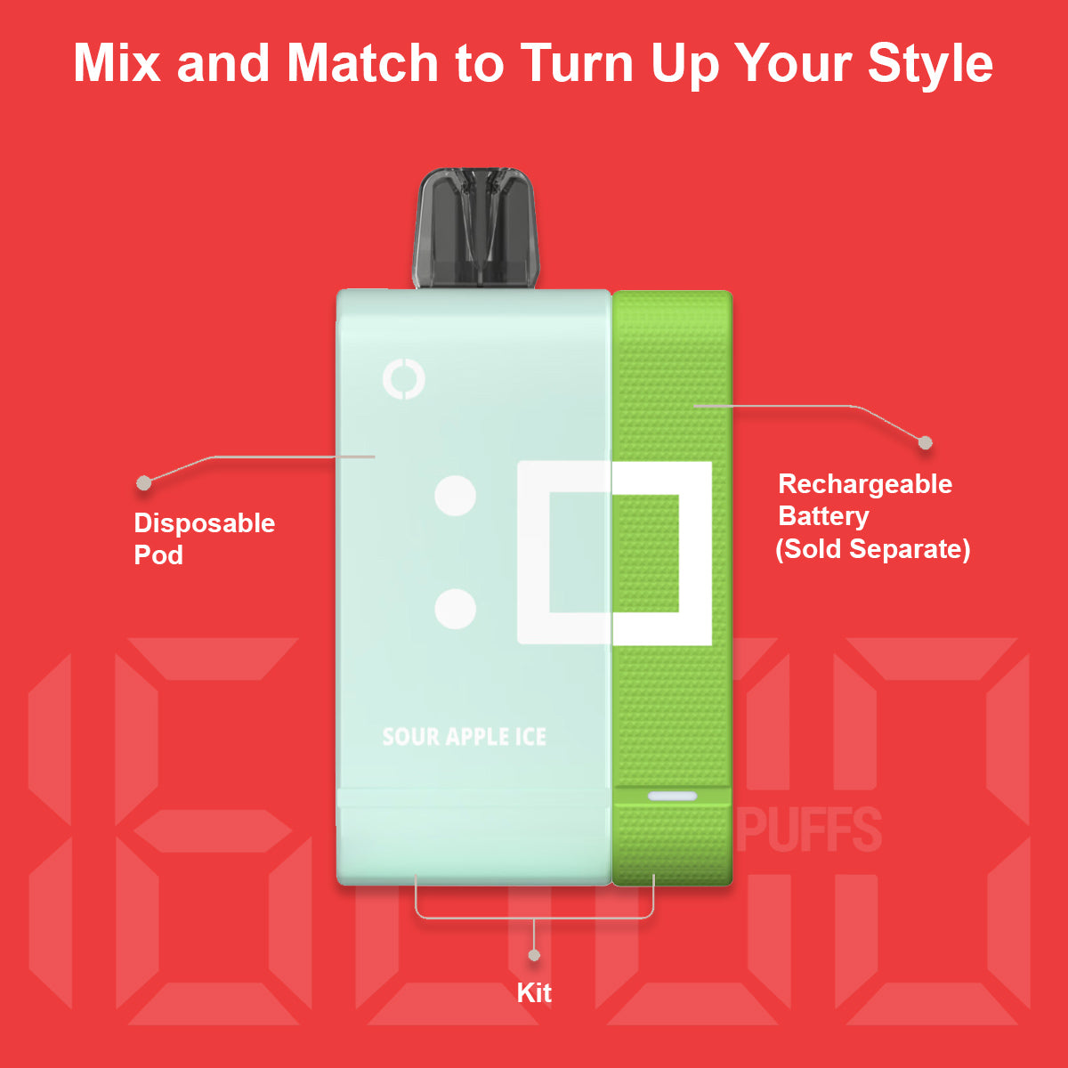 Off-Stamp SW16000 Pod 5% Nicotine