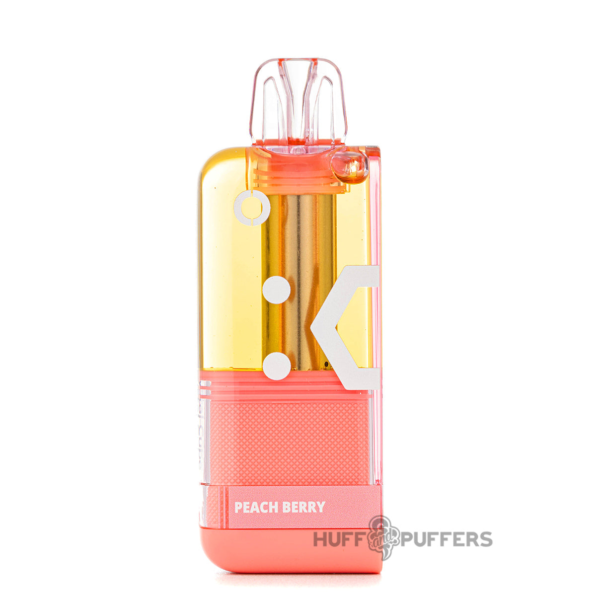 Peach Berry Off Stamp Crystal Cube Pod