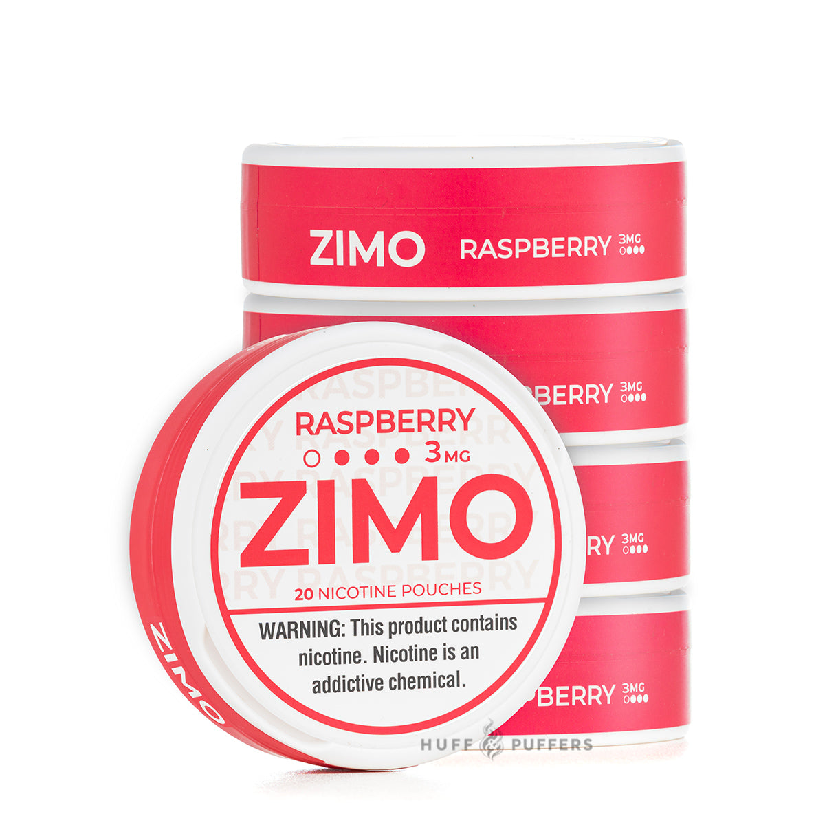 Raspberry Zimo Nicotine Pouch 5-Pack