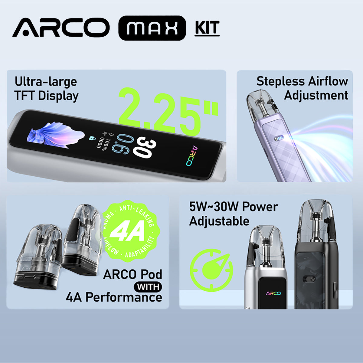 Smok Arco Max features