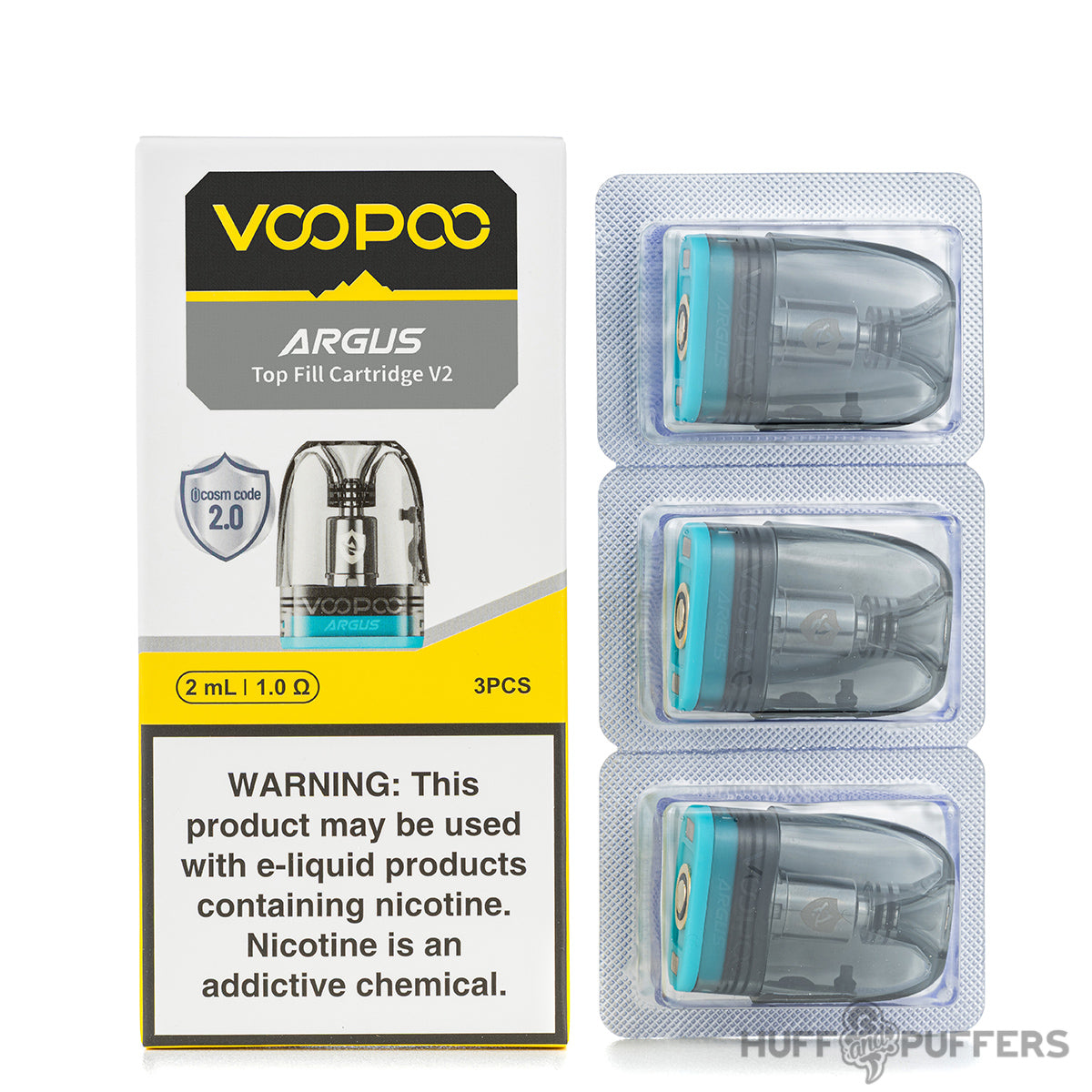 1.0 ohm Voopoo Argus V2 Pods 2mL