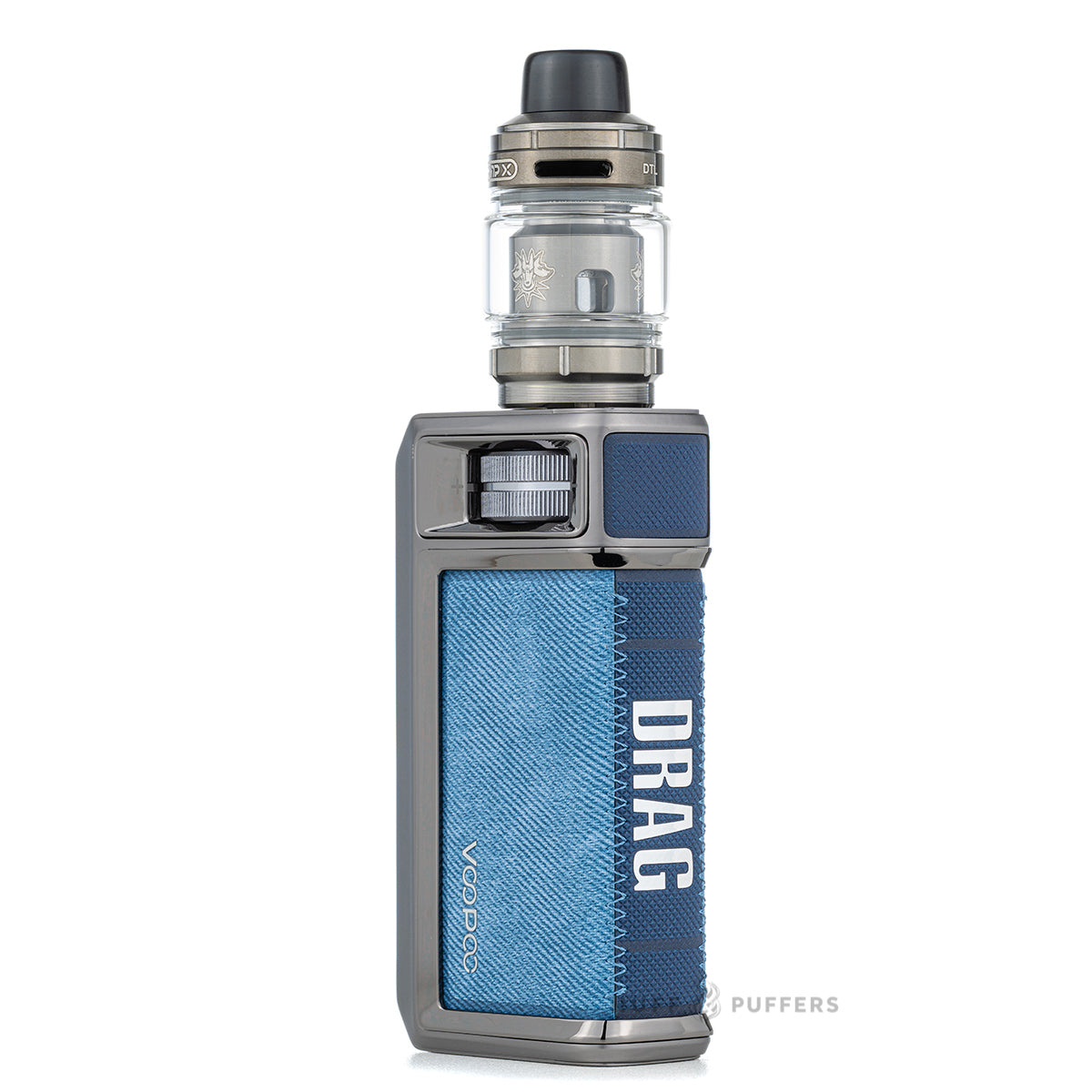 Voopoo Drag 6 Kit Metal Gray back view