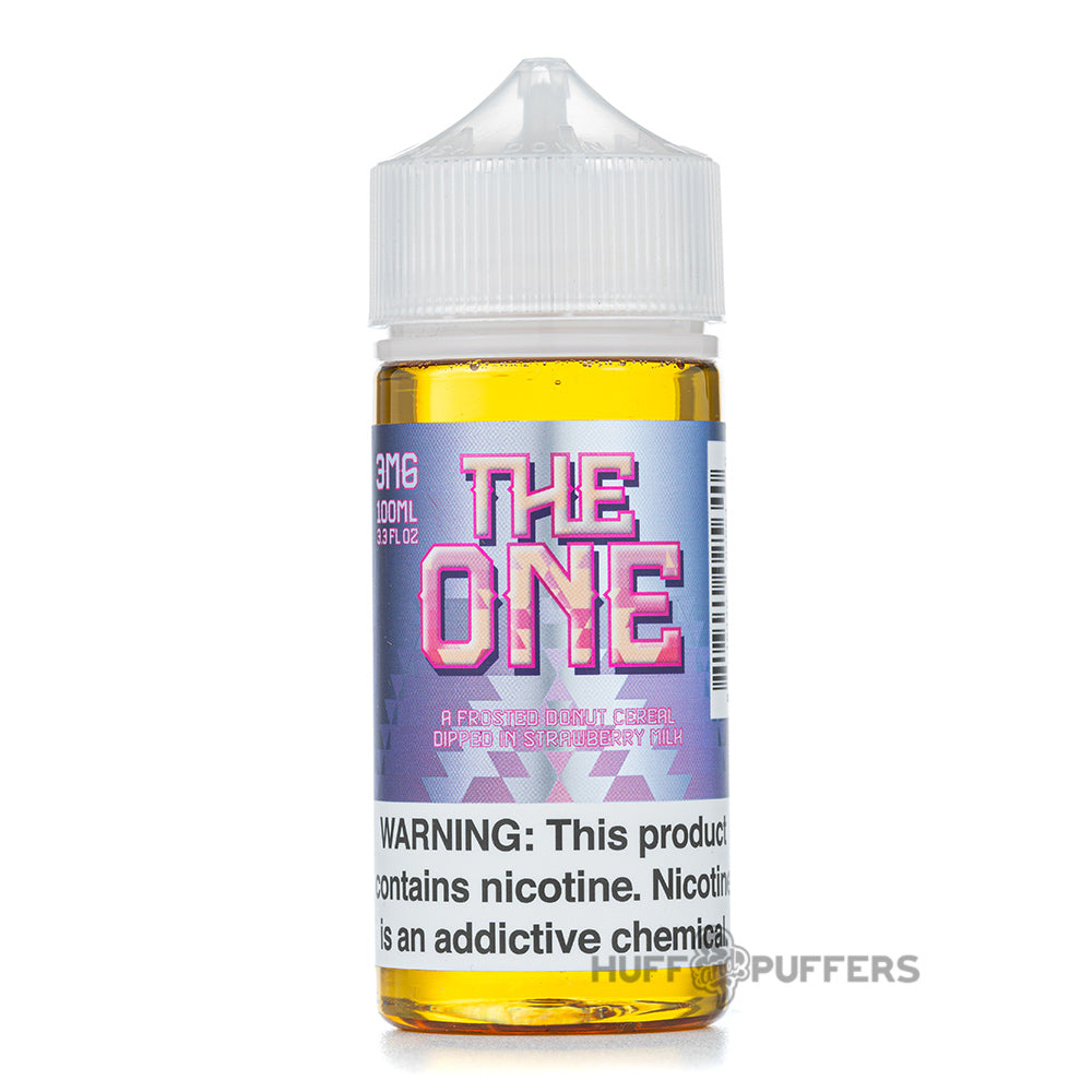 the one strawberry by beard vape co 100ml e-juice bottle