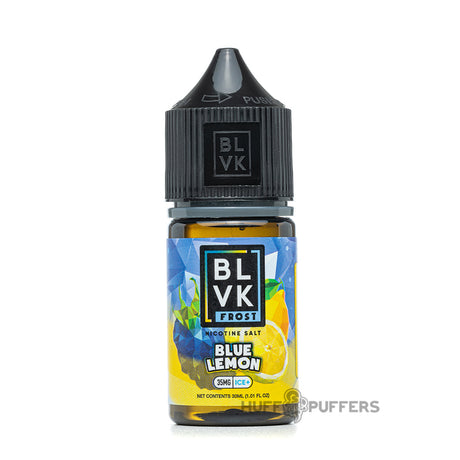 blvk frost salt blue lemon 30ml e-juice bottle