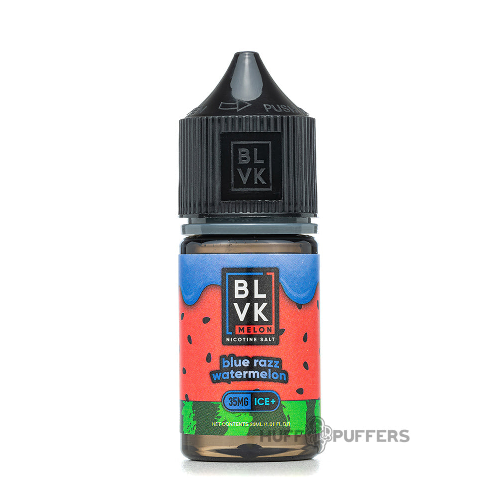 blvk melon salt blue razz watermelon ice 30ml e-juice bottle