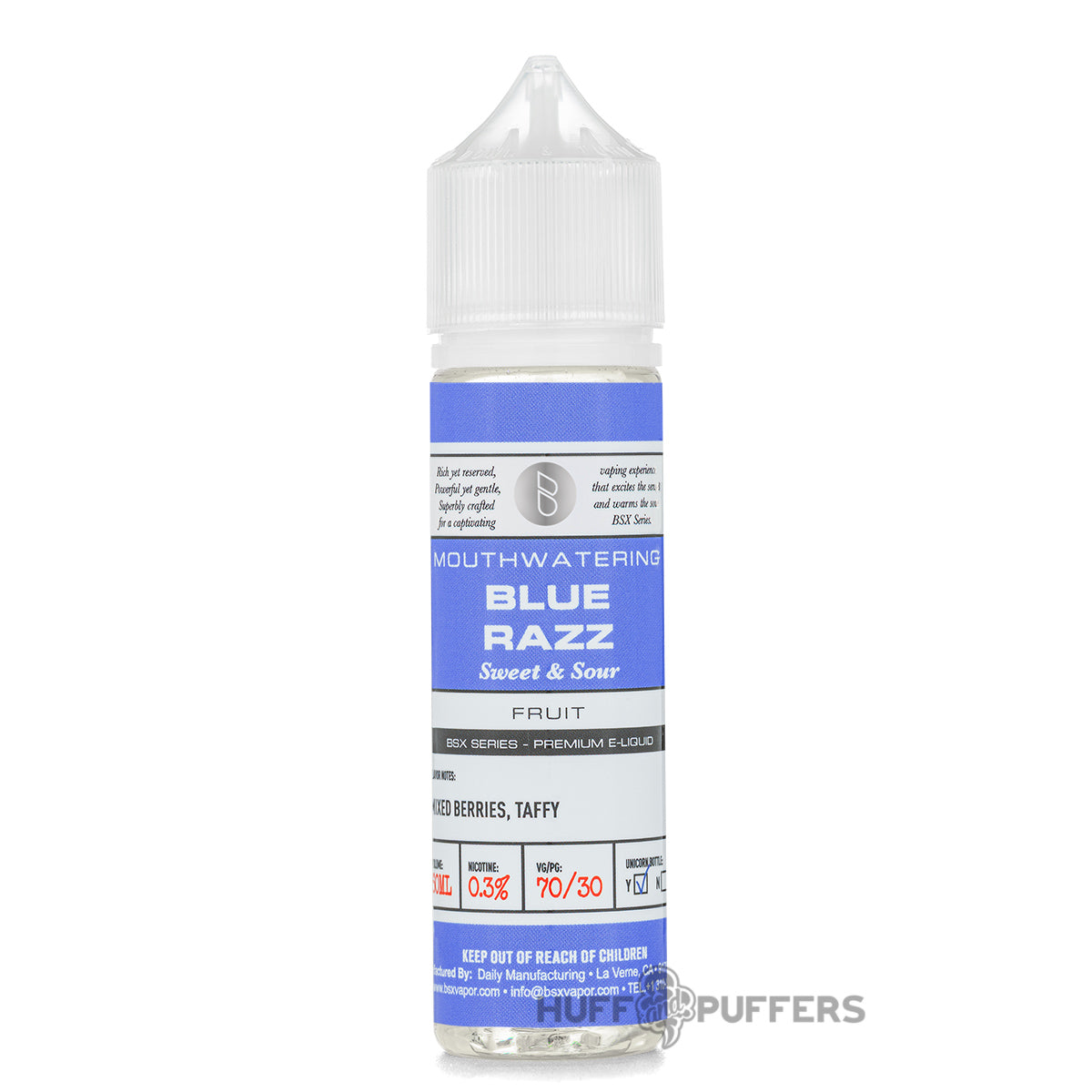 Blue Razz BSX Series vape juice 60ml