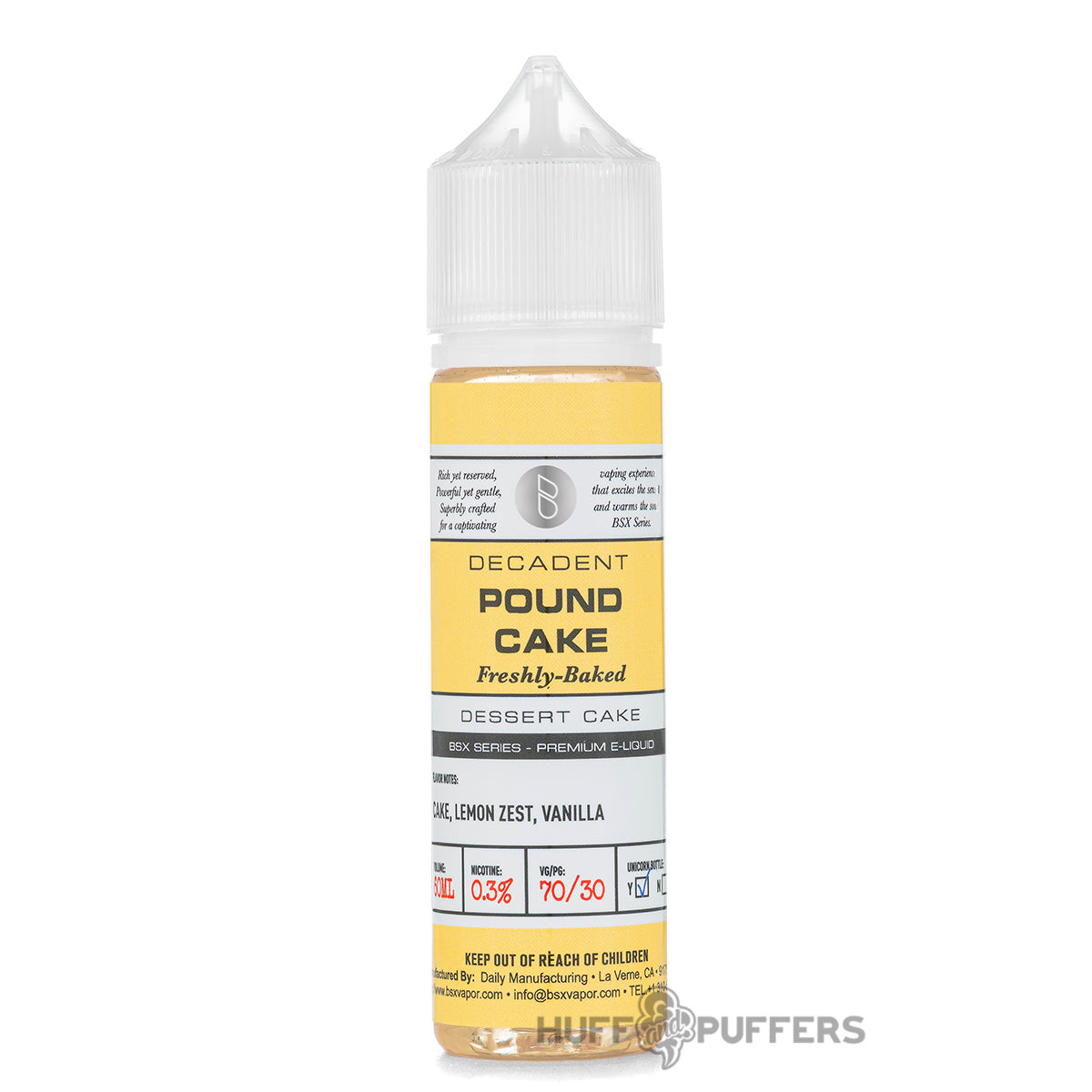 Pound Cake BSX Series vape juice 60ml