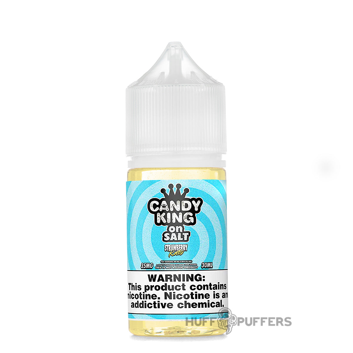 strawberry rolls candy king on salt e-juice 30ml bottle