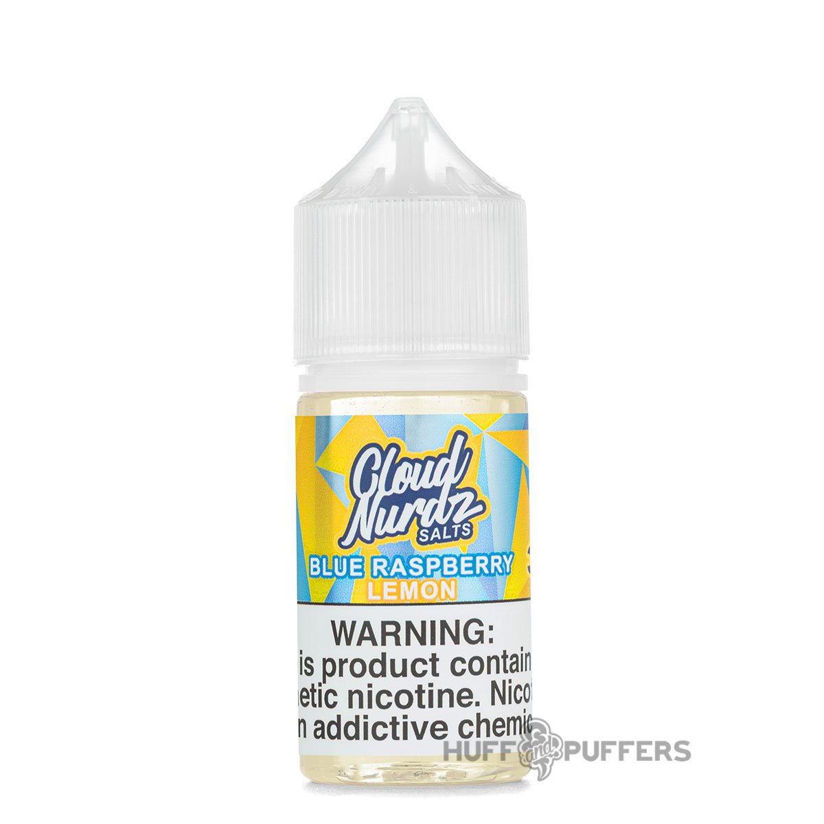 Cloud Nurdz Salts Blue Raspberry Lemon 30ml e-juice bottle
