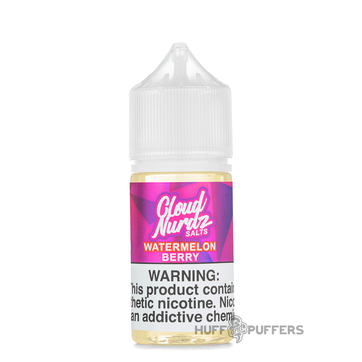 Cloud Nurdz Salts Watermelon Berry 30ml e-juice bottle
