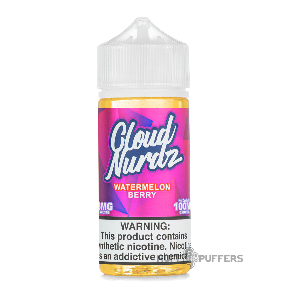 Cloud Nurdz Watermelon Berry 100ml e-juice bottle