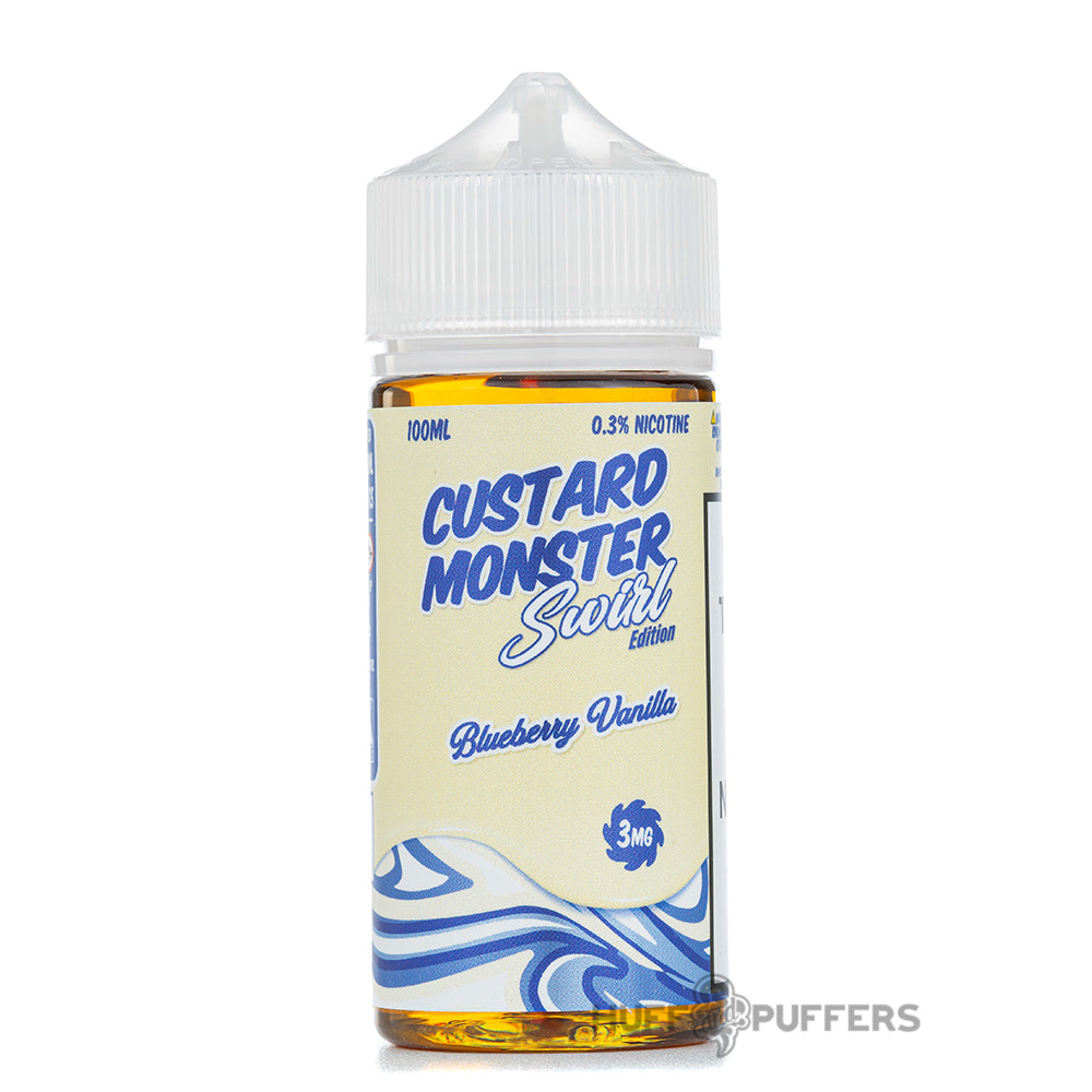 Custard Monster Swirl Edition Blueberry Vanilla 100mL e-juice