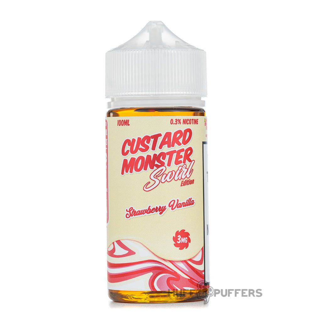 Custard Monster Swirl Edition Strawberry Vanilla 100mL e-juice