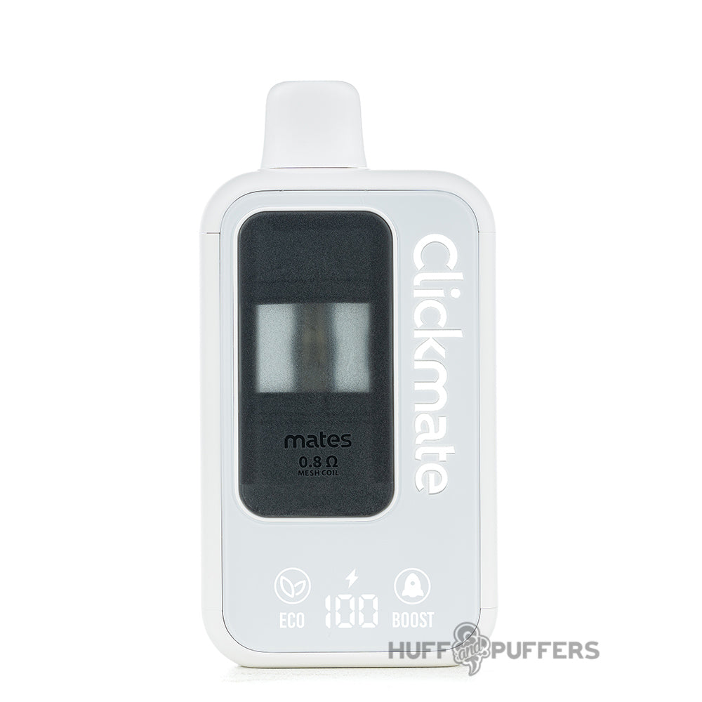 daze clickmate max refillable vape kit front view