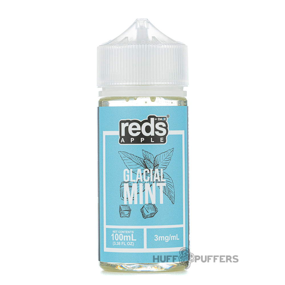 daze glacial mint by vape 7 daze 100ml e-juice bottle