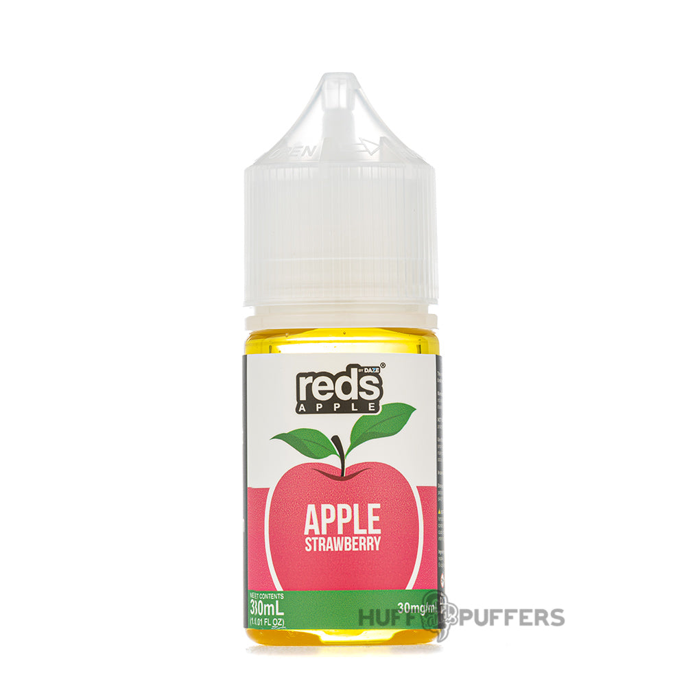 reds by daze apple strawberry 30ml salt nicotine e-juice