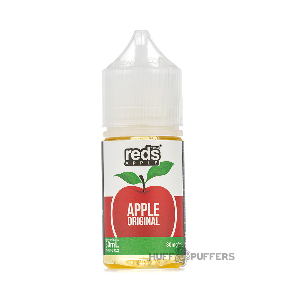 reds by daze apple original 30ml salt nicotine e-juice