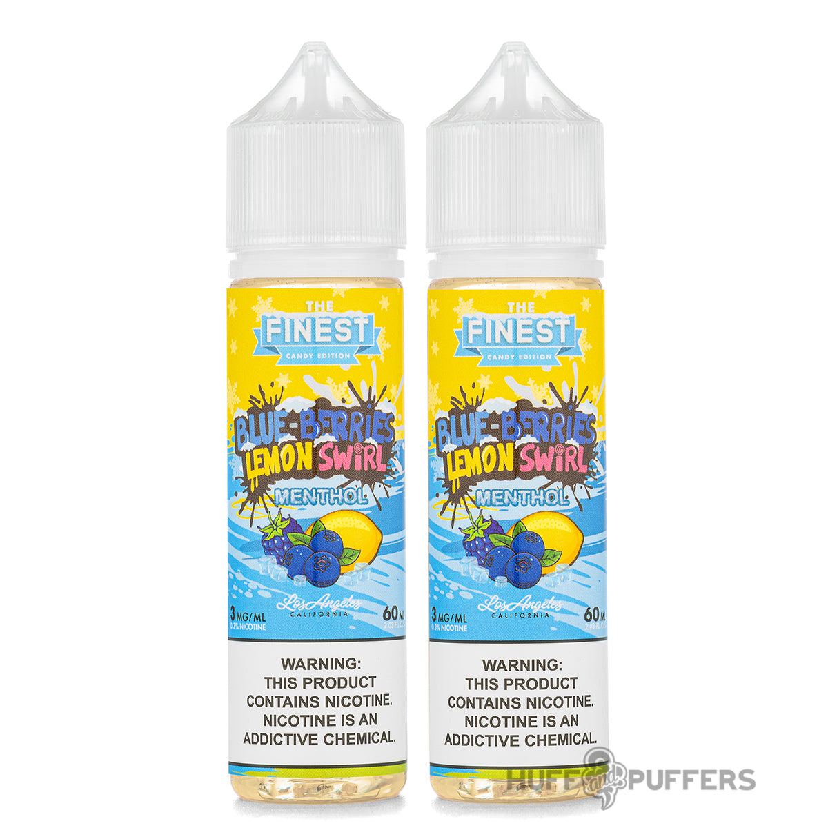 Blueberry Lemon Swirl Menthol The Finest E-liquid 120mL