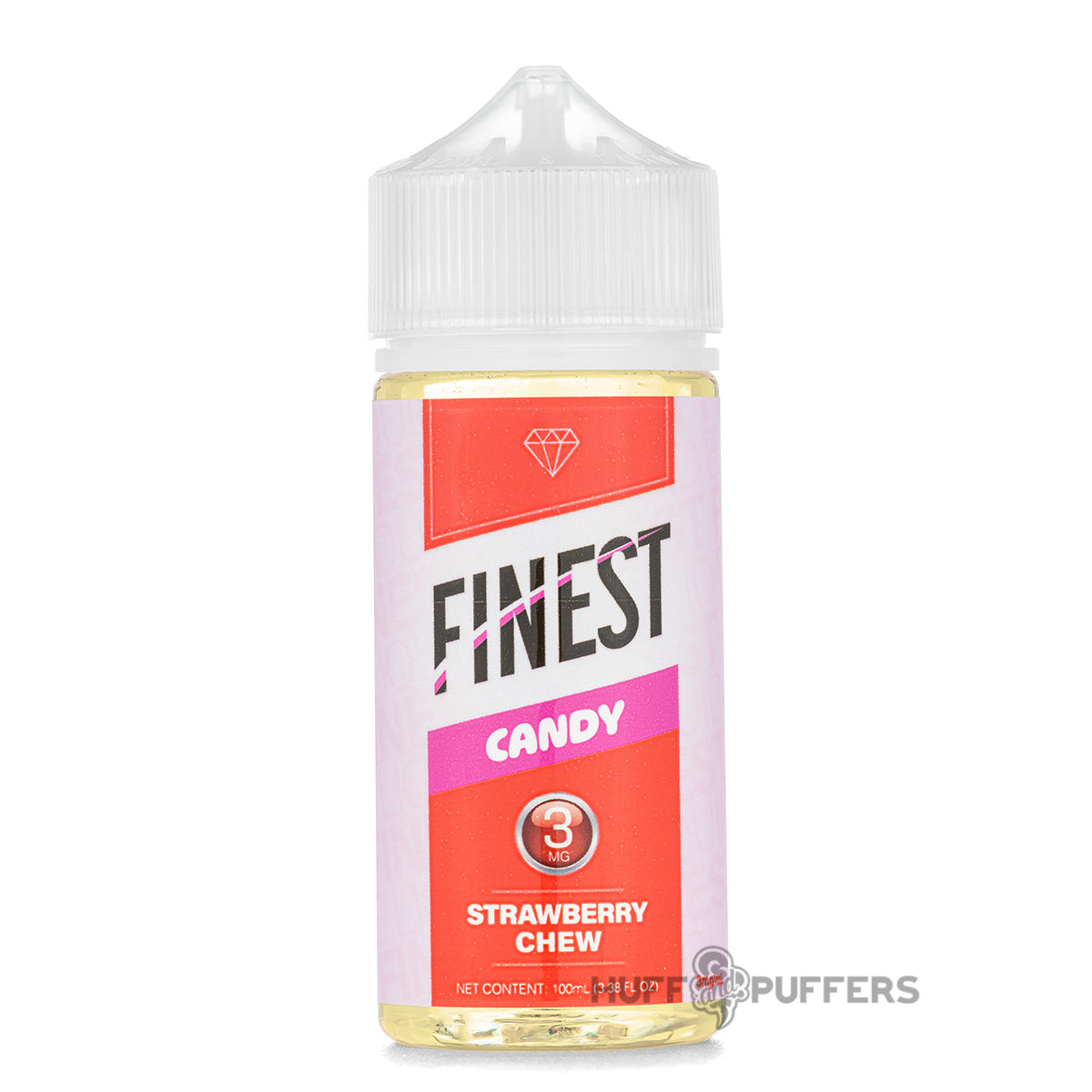 Finest Strawberry Chew e-juice 100ml bottle