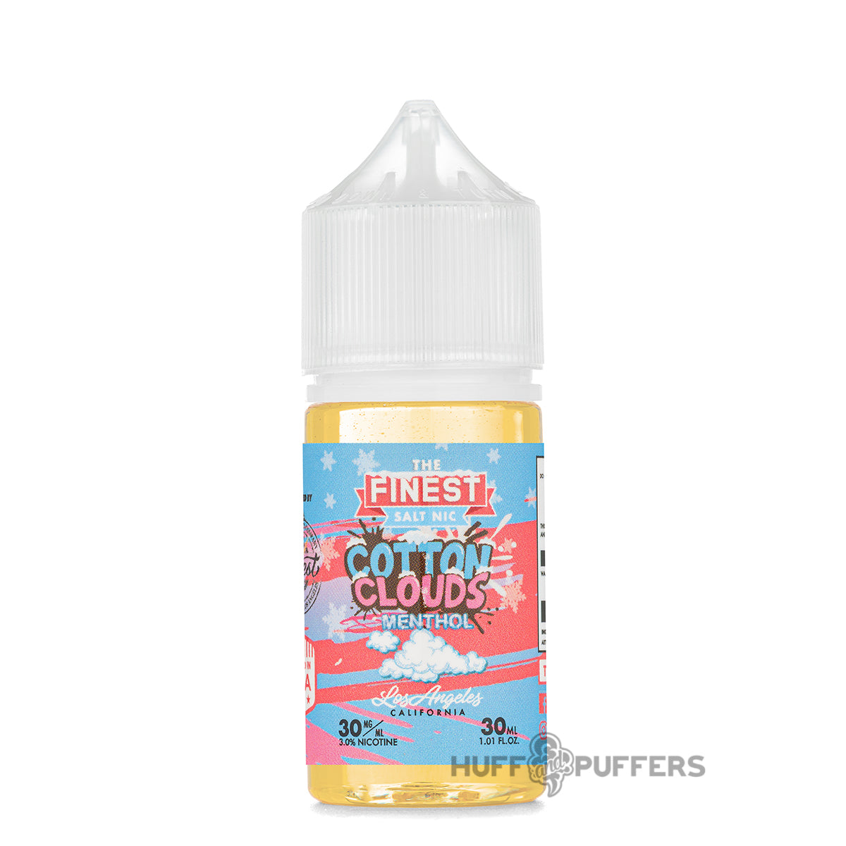 Cotton Clouds Menthol The Finest Salt Nic E-juice 30mL