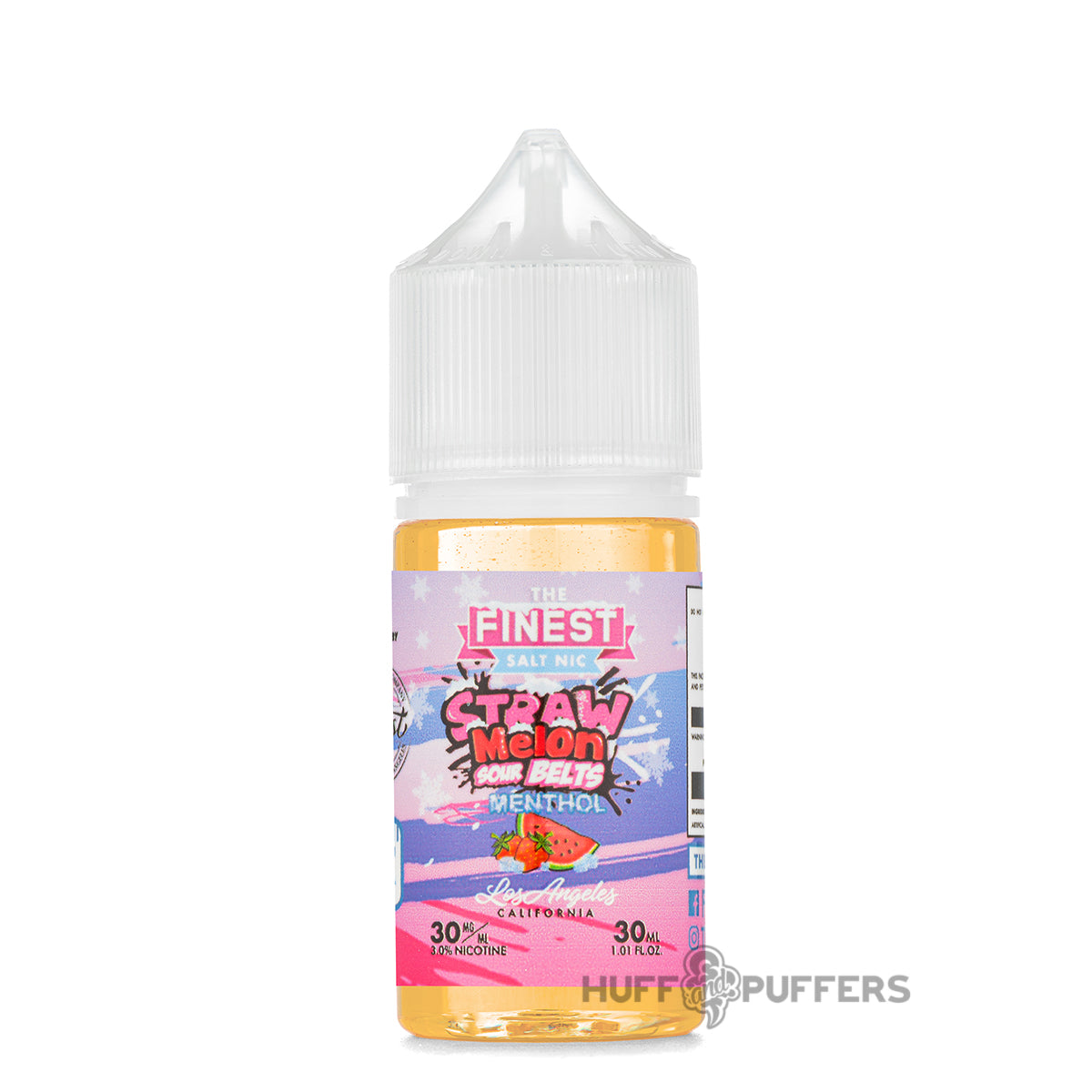 Strawmelon Sour Belts Menthold The Finest Salt Nic E-juice 30mL