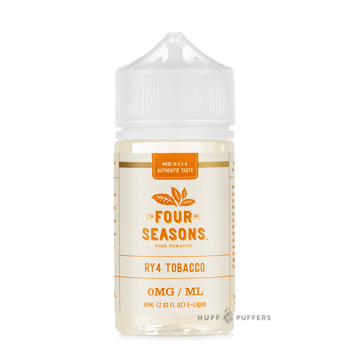 Four Seasons RY4 Tobacco E-Juice 60mL