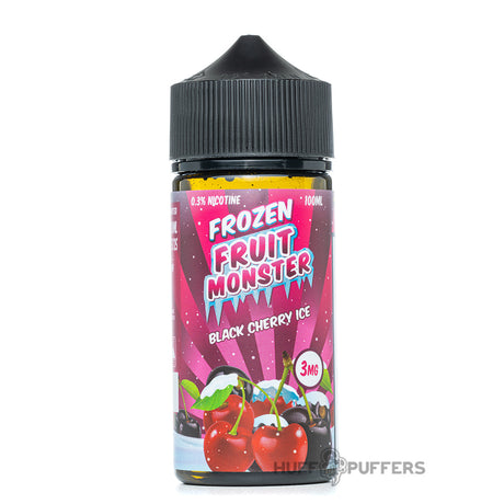 frozen fruit monster black cherry ice 100ml e-juice bottle