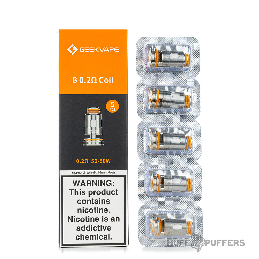 geekvape b coils 0.2 ohm with packaging