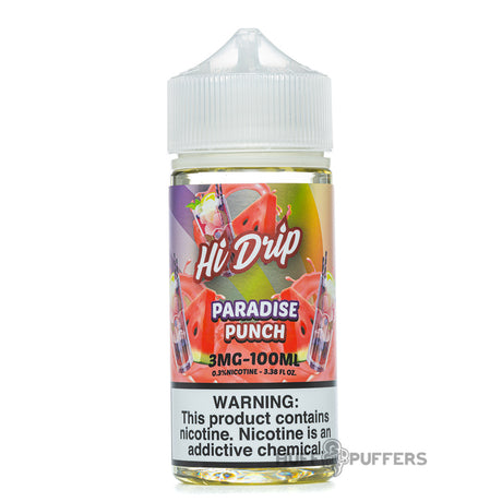 hi-drip paradise punch 100ml e-juice bottle