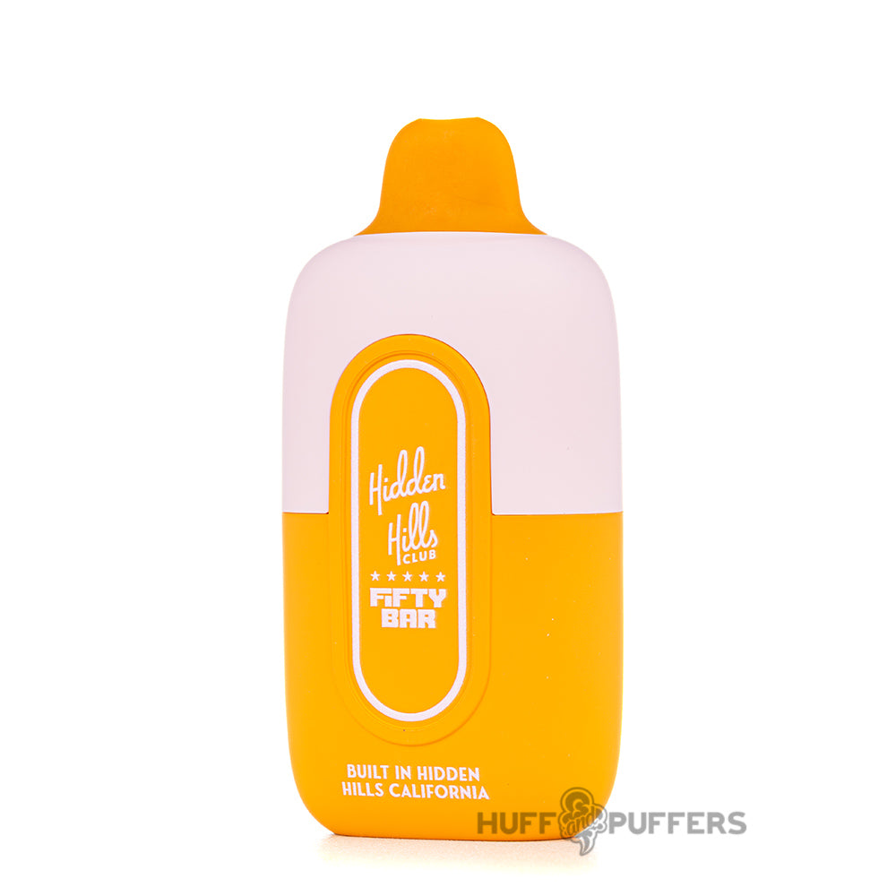 hidden hills club fifty bar vape hawaiian nectar back view