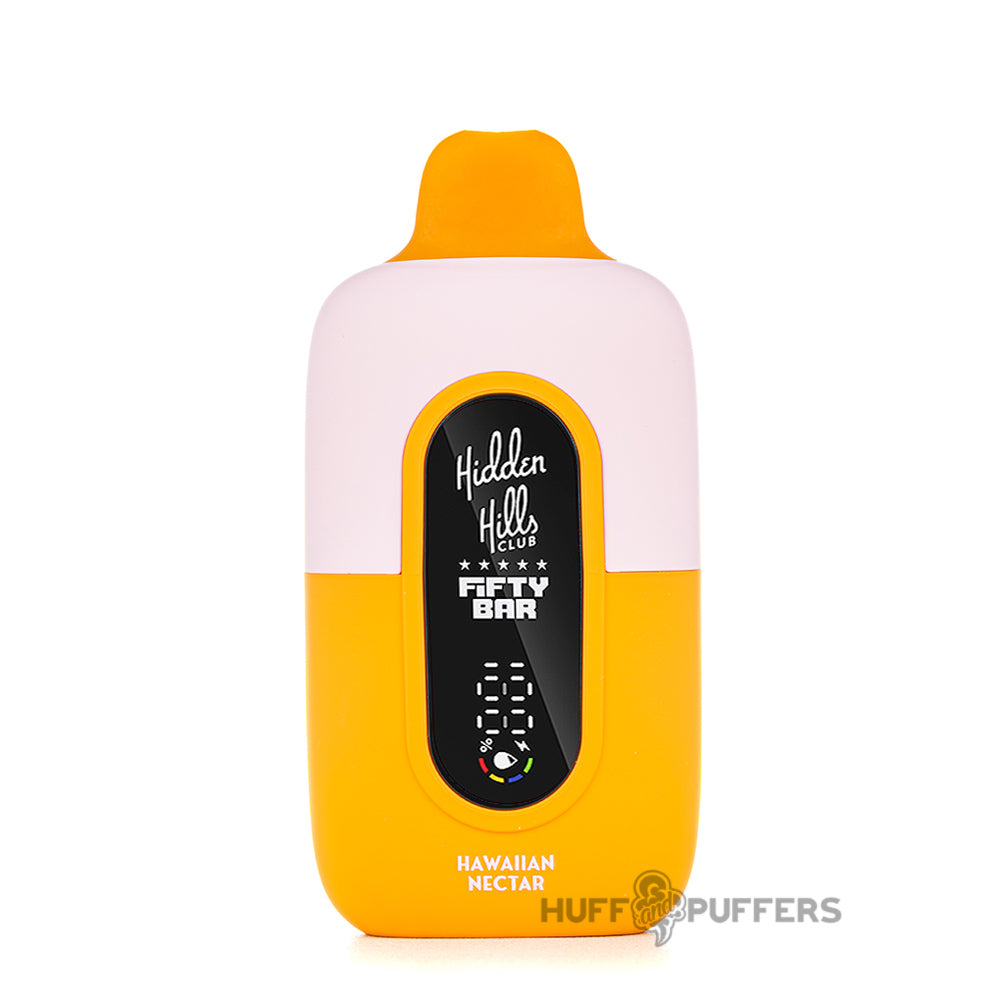 hidden hills club fifty bar vape hawaiian nectar