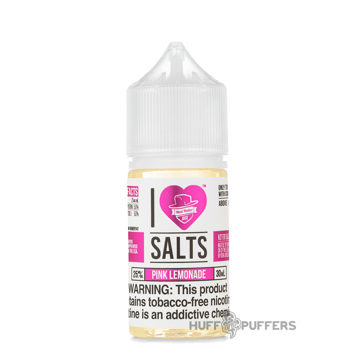 I Love Salts Pink Lemonade 30ml bottle