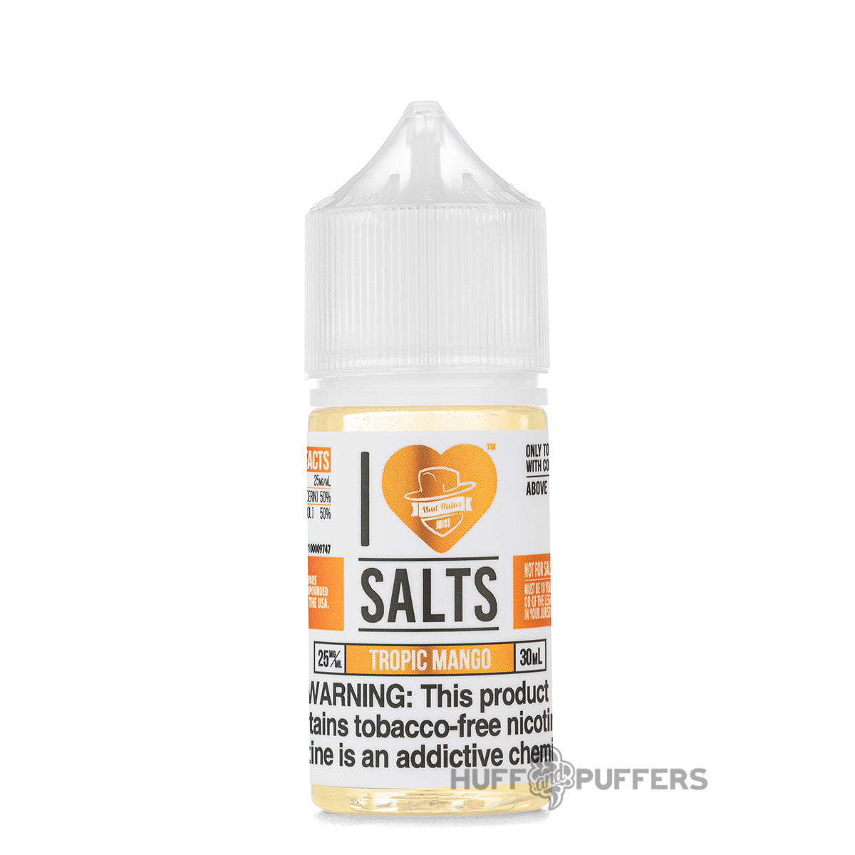 I Love Salts Tropic Mango 30ml bottle