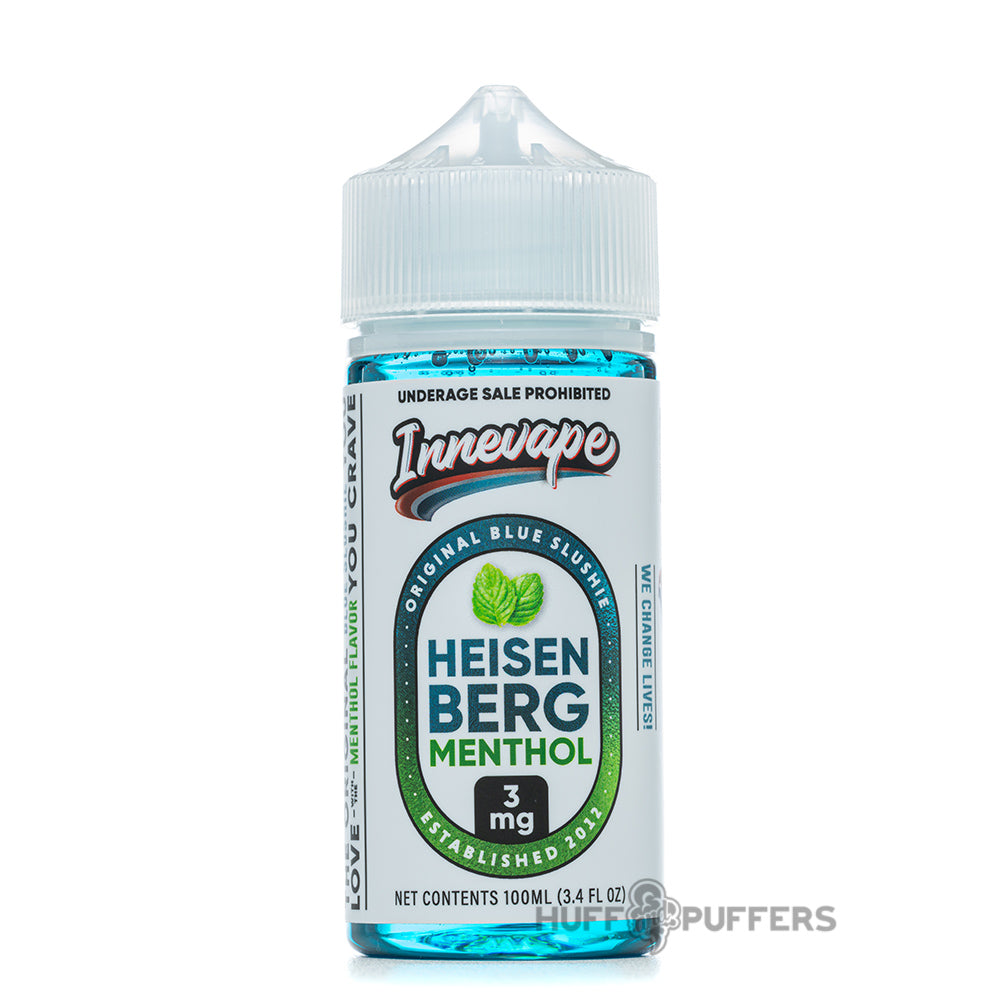 innevape heisenberg menthol 100ml e-juice bottle