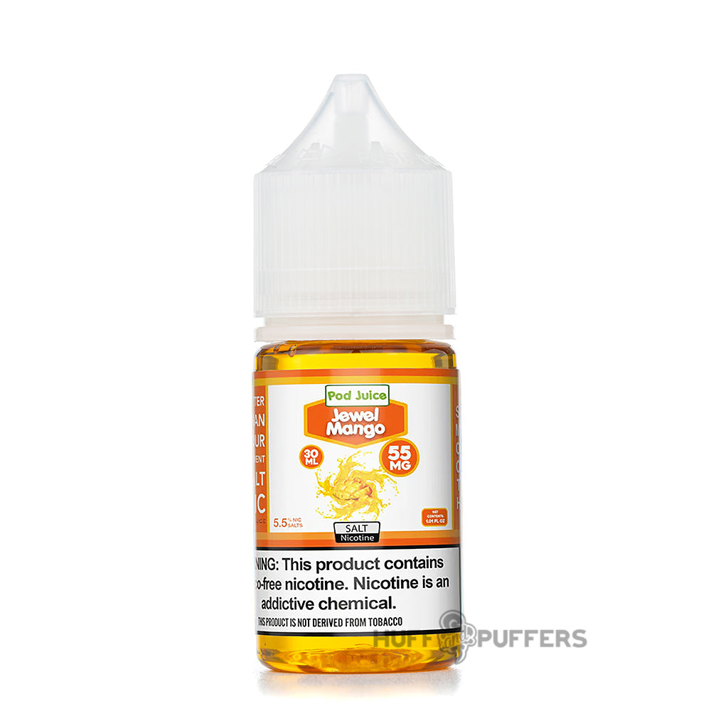 jewel mango pod juice salt nicotine e-juice 30ml bottle