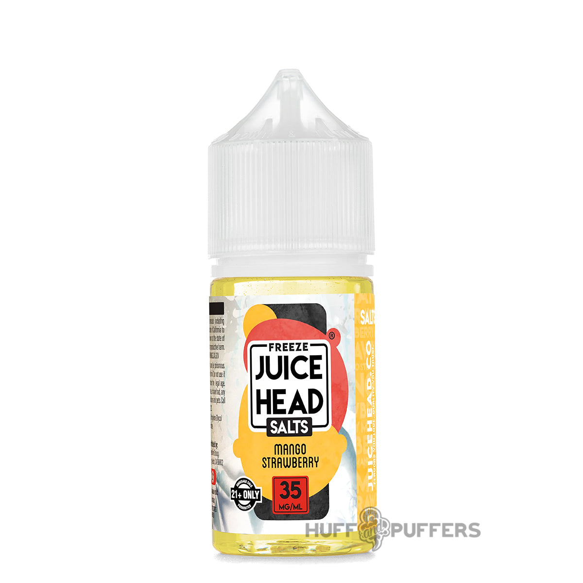 mango strawberry juice head freeze salt nicotine 30ml e-juice bottle