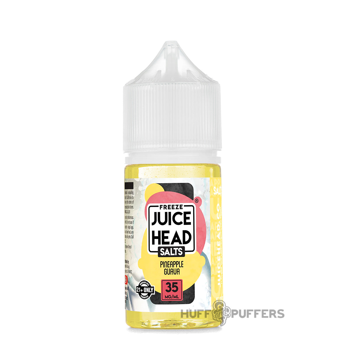 pineapple guava juice head freeze salt nicotine 30ml e-juice bottle