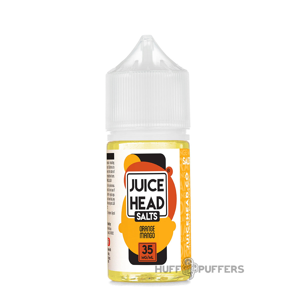 orange mango juice head salt nicotine 30ml e-juice bottle