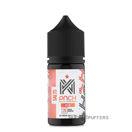 devil's punchbowl ice khali vapors salt nicotine e-juice 30ml