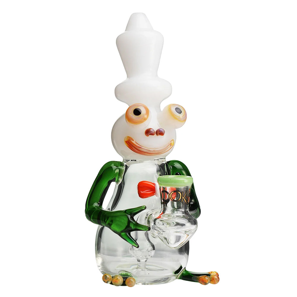 white jade lookah cool frog dab rig
